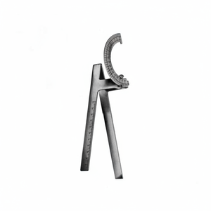 Goniomètre MOLTGEN en mm et en pouces jusqu'à 115 mm, fabrication sur mesure, plage de mesure jusqu'à 139 mm, haute qualité - Product Image 2