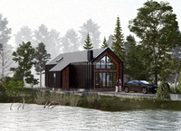 Vente en gros de maisons préfabriquées villa de luxe à 2 étages avec 2 chambres à coucher maisons modulaires caisse de luxe préfabriquée