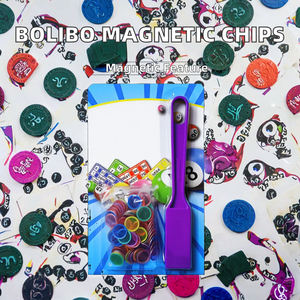 Ensemble <span class=keywords><strong>de</strong></span> <span class=keywords><strong>jetons</strong></span> <span class=keywords><strong>de</strong></span> <span class=keywords><strong>bingo</strong></span> magnétiques Bolibo avec bâtonnet <span class=keywords><strong>magnétique</strong></span>, 100 <span class=keywords><strong>jetons</strong></span> (diamètre 17 mm), options multicolores, usage éducatif - Product Image 4