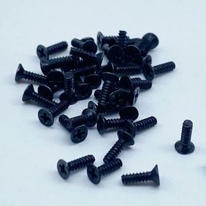 สกรูฟิงเกอร์บอร์ดเหล็กสีดำราคาส่งถูกสำหรับฟิงเกอร์สเก็ตบอร์ด มินิสเก็ตบอร์ด อุปกรณ์เสริม - Product Image 1