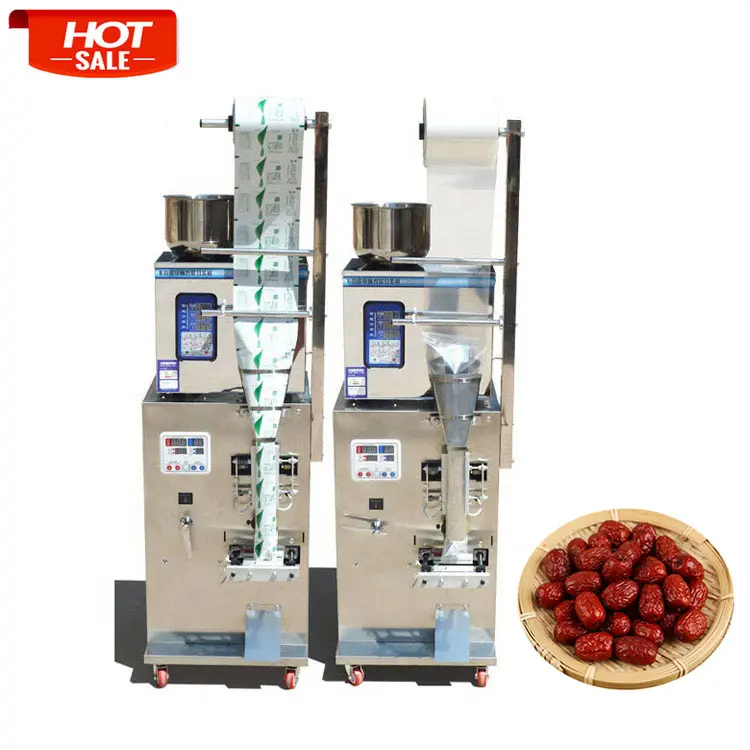 Kissen beutel Voll automatische Grain Dry Red Dates Verpackungs maschine