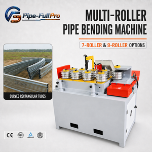 Machine à cintrer les tubes pour serres, cintreuse d'arches pour tubes ronds et carrés, rouleau de cintrage pour profilés d'angle, équipement de construction de charpentes de plusieurs tailles - Product Image 1