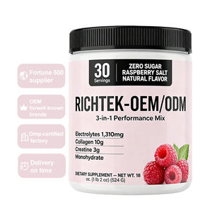 Mélange de poudre 3 en 1 Ingrédient propre Électrolyte Keto Friendly avec collagène <span class=keywords><strong>et</strong></span> créatine Energy Mix Powder - Product Image 1