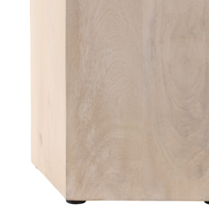 Tavolino con Piedistallo in Legno, Piccolo Supporto Laterale per Soggiorno, Camera da Letto, Arredamento Casa, Superficie per Bevande - Product Image 5