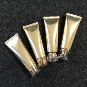 80ml/100ml Cosmetic Empty Cosmetic plastic Soft cream soft tube cleanser tube hand/face lotion tube with black flip cap