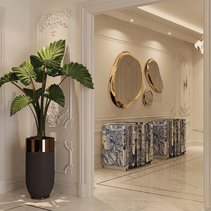 Table <span class=keywords><strong>d</strong></span>'angle de rangement pour peinture de designer italien personnalisé Rome Casier <span class=keywords><strong>d</strong></span>'entrée de salon <span class=keywords><strong>et</strong></span> <span class=keywords><strong>d</strong></span>'hôtel de luxe moderne - Product Image 5