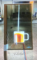 Pantalla Interactiva Táctil de 32 Pulgadas, Kiosco de Animación, OLED Transparente, para Centros Comerciales y Tiendas Minoristas, con Clasificación IP66 y 3 Años de Garantía