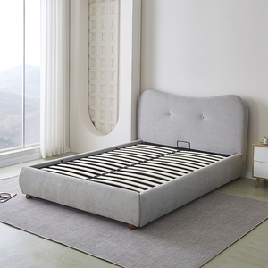 High-End Customizable <b>Double</b> King Siz <b>Bed</b> Headboard <b>Bed</b> Bedroom Set <b>Double</b> Modern <b>Bed</b> - Product Image 1