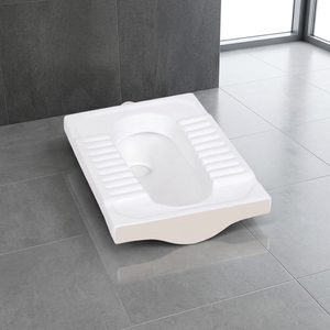 Orissa PAN squatting ห้องน้ำเซรามิก WC กับดักสุขภัณฑ์กระทะนั่งยองเซรามิค - Product Image 1