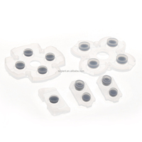 Tampon en Silicone conducteur pour PS4 contrôleur de jeu JDS-050 clavier boutons en caoutchouc conducteur clavier souple clavier bouton étui claviers