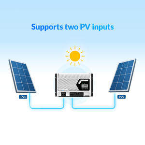 EPEVER LCD Verde <span class=keywords><strong>MPPT</strong></span> Controlador de Carga Híbrido <span class=keywords><strong>Solar</strong></span> 100A Regulateur <span class=keywords><strong>MPPT</strong></span> <span class=keywords><strong>50A</strong></span> 75A 100A 12V 24V 36V 48V - Product Image 6