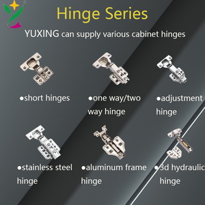 YUXING卸売スライド双方向ヘビーデューティーキャビネット自動ヒンジソフトクロージングドア隠しヒンジキッチンクローゼット用 - Product Image 6