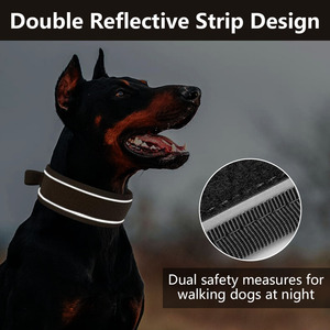 Stock gran oferta <span class=keywords><strong>de</strong></span> nailon resistente fuerte ajustable con hebilla <span class=keywords><strong>de</strong></span> Metal para <span class=keywords><strong>perros</strong></span> grandes collar táctico para mascotas conjuntos <span class=keywords><strong>de</strong></span> correa Collar <span class=keywords><strong>de</strong></span> perro - Product Image 6