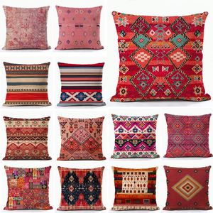 Amity Boho Throw Pillow Cover 45cmx45cm Morocco Pillow Case Ethnic Home <b>Sofa</b> Decorative Cushion Cover - Product Image 2