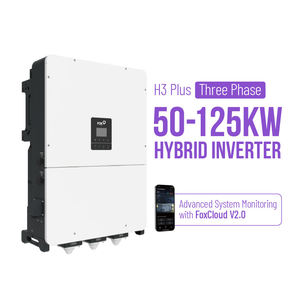 Inversor Híbrido de Alto Voltaje FoxESS H3 Plus 50-125kW, Compatible con Baterías HV de 50kw, 100kw y 125kw para Almacenamiento de Energía Comercial - Product Image 1
