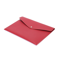 Carpeta de presentación de cuero PU al por mayor con tarjetero, funda para tarjetas de Mahjong, cubierta para archivos con logotipo personalizado, almacenamiento.