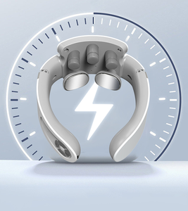 Mini masajeador de cuello en U con control de sincronización de fisioterapia infrarrojo de amasado inteligente eléctrico portátil inalámbrico con puerto tipo C - Product Image 1