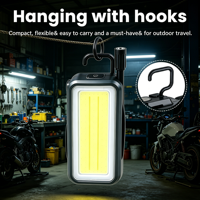 Lampe de travail LED portable, projecteur, lampe torche, batterie rechargeable intégrée, étanche, magnétique, lampe de réparation automobile d'urgence