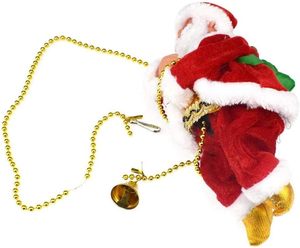 Escalada eléctrica <span class=keywords><strong>Santa</strong></span> Adorno navideño <span class=keywords><strong>en</strong></span> cuerda Colgante Decoración navideña para árbol de Navidad <span class=keywords><strong>Chimenea</strong></span> Decoración para el hogar - Product Image 6