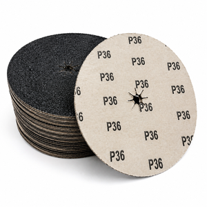 Disque de ponçage de 7 pouces avec trou central de 7/8, grains P36, P60, P100, pack assorti pour la restauration professionnelle des sols - Product Image 5
