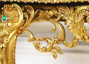 OE-FASHION 1.4 mètres de luxe Villa vert marbre porche européen rétro déparaffinage cuivre robuste laiton <span class=keywords><strong>bois</strong></span> salon salle à manger - Product Image 4