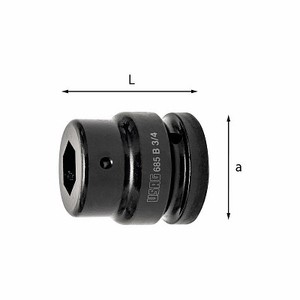 Conector Neumático 685 B 3/4 para Manguera de Aire - Product Image 1