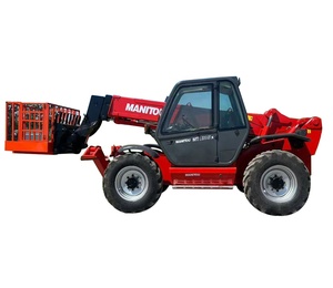 Chariot élévateur <span class=keywords><strong>télescopique</strong></span> d'occasion <span class=keywords><strong>Manitou</strong></span> 3,5 tonnes 4x4 tout-terrain avec bras de 12 m – Offre Spéciale - Product Image 1