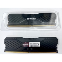 TXRUI OEM Personalizado, Memoria RAM DDR5 de 16 GB y 5600/6000 MHz, Módulo de Memoria RAM DIMM UDIMM de 32 GB para Juegos de Escritorio, CL42 CL46, Disipador de Calor Negro