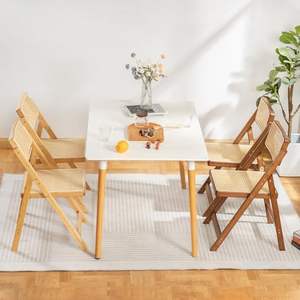 Classic Sturdy Solid <strong>Wood</strong> <strong>Folding</strong> <strong>Chair</strong> Garden Courtyard | Antiqued Wimbledon Style Party <strong>Chair</strong> for Outdoor Furniture OEM ODM - Product Image 6