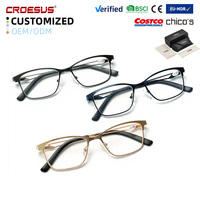 Proveedor de Gafas al por Mayor, Gafas de Lectura con Bloqueo de Luz Azul para Hombres de Negocios, Metálicas y Modernas, para Trabajo de Oficina y Lectura