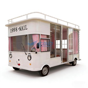 Carrito de Comida Móvil Popular para Hot Dogs, Café, Helados, Mini Remolque de Comida Económico - Product Image 2