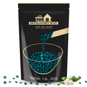 Perlas de Cera Dura Premium sin Antraceno con Aloe Vera para Depilación Facial sin Dolor, Cera Caliente en Film sin Bandas para Salón - Product Image 2