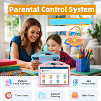 Meilleures ventes de tablettes intelligentes pour enfants Android 13 Contrôle parental Double caméra HD Capacitif 4000mAh MTK Octa Core Processeur 4GB