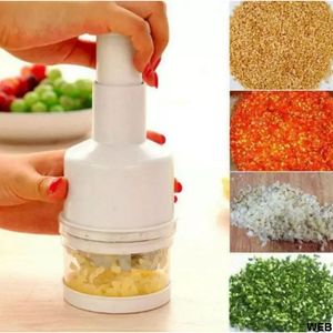 Manual Food Chopper Press For Vegetables And Herbs Kitchen Tool - Product Image 2