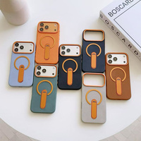 JOYPORODO GB002 Étui de téléphone tendance avec protection à 360° °   Support rotatif pour iPhone 11~17 Pro Max et Samsung S26 Ultra, compatible avec les coques Android