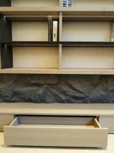 Bibliothèque murale pour salon, armoire de présentation multifonctionnelle, armoire murale de fond personnalisée, meubles de salon - Product Image 6