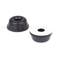 Pieds de pieds de chaise en caoutchouc de silicone de base de meubles antidérapants en gros, embouts de chaise en caoutchouc