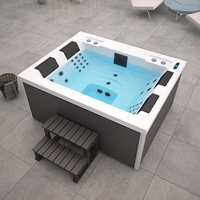 Hot tube extérieur spa jacuzzis à vendre pas cher 4 personnes balboa bain à remous luxe acrylique sexy hydro massage baignoire à remous