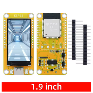 ESP32 พร้อมบอร์ดพัฒนา LVGL ขนาด 1.9 นิ้ว WiFi+บลูทูธ หน้าจอแสดงผล TFT ขนาด 170 * 320 พิกเซล - Product Image 2