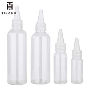 ขวดบีบพลาสติกขนาด 30 มล. 50 มล. 60 มล. 100 มล. พร้อมฝาเกลียวสำหรับบรรจุของเหลว เช่น สี น้ำหมึก น้ำมัน - Product Image 6