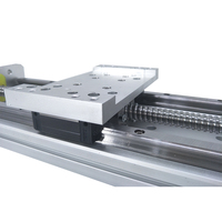 LYKRS155S Vis à billes, Guide linéaire 16, Moteur pas à pas, Scie à table coulissante automatique, Glissière à queue de pie CNC chinoise, Aluminium 6061 lisse
