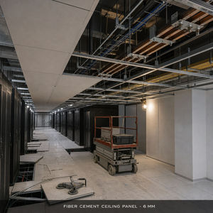 Pannello per Soffitto in Fibrocemento da 6mm per Centri Dati e Sale Server, Senza Amianto, Pannello Fisso a Secco per Soffitti di Progetto - Product Image 2