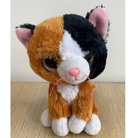Grosir mainan kustom 20cm mata besar mewah Spot lucu kucing Unicorn macan tutul boneka hadiah Hari Valentine