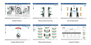 Sistema inalámbrico de alineación de ruedas en 3D, software automotriz completo sin contacto, para talleres de reparación de automóviles, garantía de 1 año, 2 unidades - Product Image 3