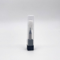 Haute durabilité laboratoire dentaire verre céramique 1.2 1.5mm extrémité plate Cad Cam fraise fraises pour Zirkonzahn métal fraiseuse