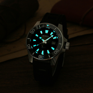 นาฬิกาดำน้ำสำหรับผู้ชาย Aquaman Professional 500 ขนาด 45 มม. ทำจากสแตนเลสสตีล - Product Image 6