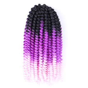 Tóc Móc Xoắn Lò Xo 8 Inch Bán Buôn Tóc Bện Xoắn Xoắn Đam Mê Xoăn Tổng Hợp Giá Rẻ Xoắn Mùa Xuân Afro - Product Image 2