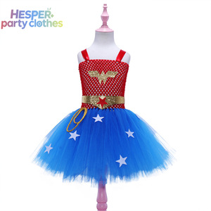 HESPER Nuevo Diseño Disfraces de Carnaval de Halloween Vestido de Malla para Niñas Vestido de Gasa Conjunto de Cosplay de Anime para Niñas - Product Image 3