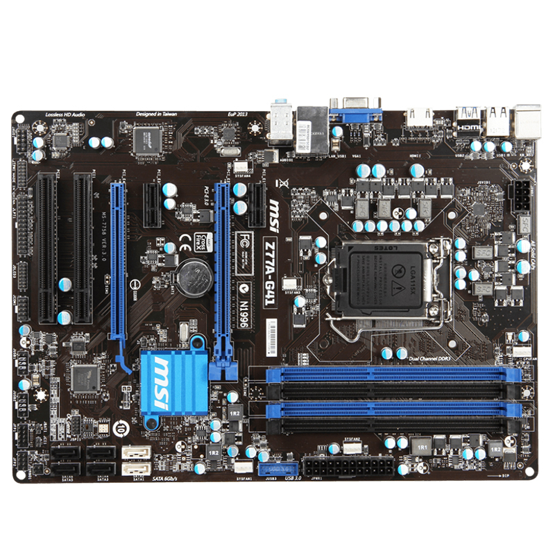 MSI Z77A-G41 Motherboard for 3rd Gen Intel Core i3/i5/i7