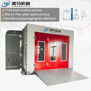 Cabine <span class=keywords><strong>de</strong></span> peinture automobile compacte à chauffage rapide et électrique pour bus et garage commercial, respectueuse <span class=keywords><strong>de</strong></span> l'environnement - Product Image 2